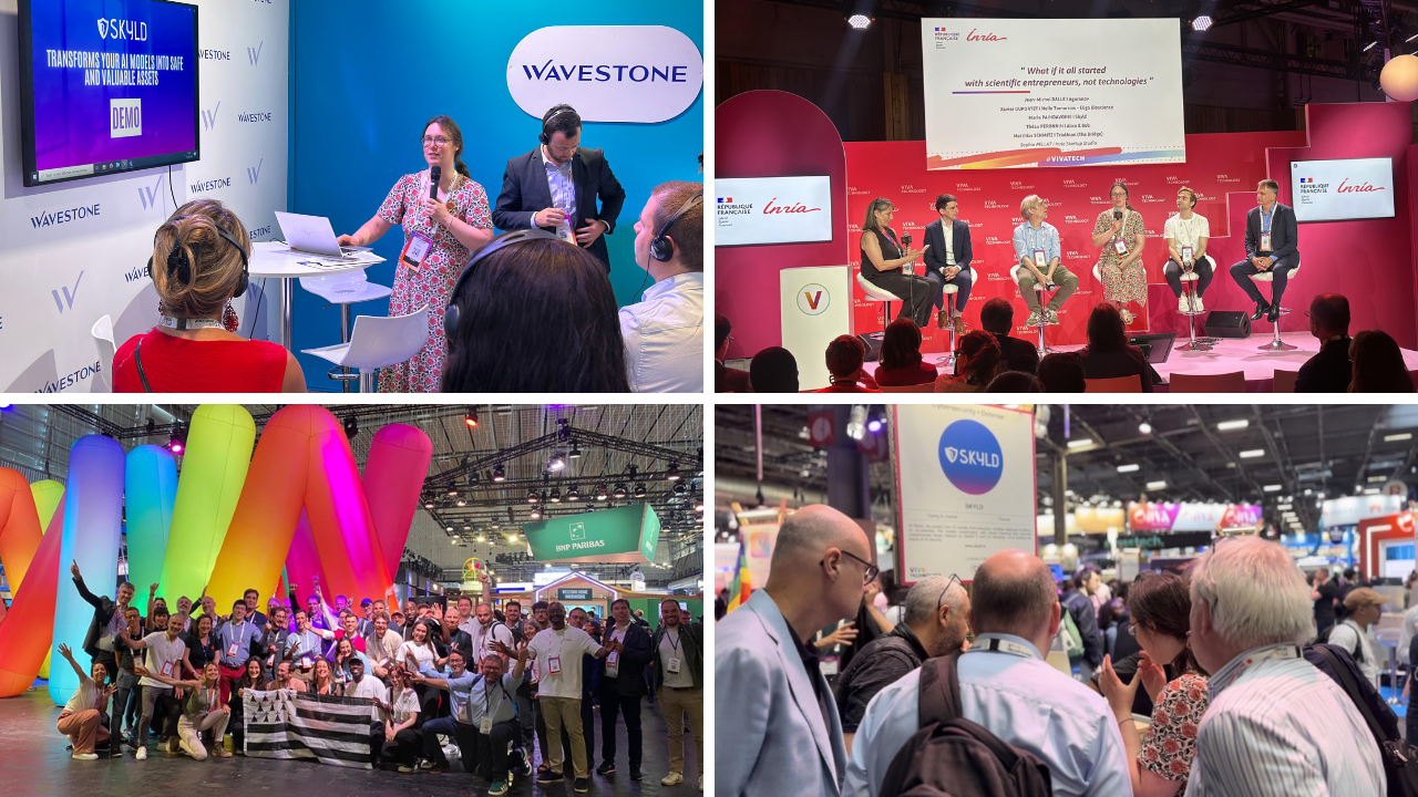 Photographies of Skyld at Vivatech